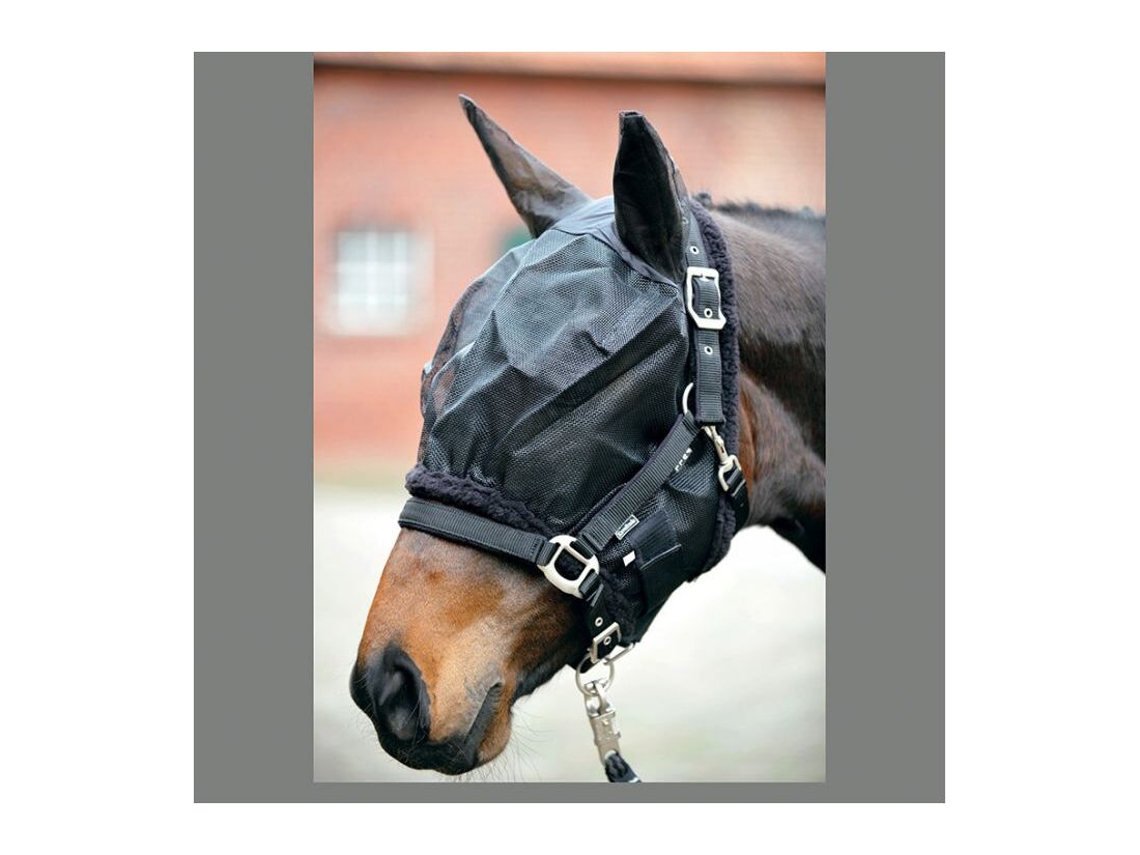 Máscara de mosca para cavalos com orelhas KAVALKADE L