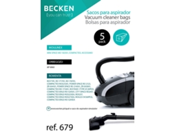 Sacos de Aspirador BECKEN REFª679 (5 unidades)