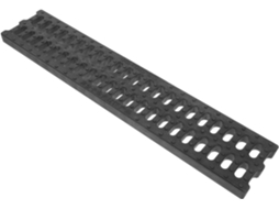 Totority Dreno Plástico Vala Tampa 100x500x20 Mm, Dreno Externo Canal Grelha, Tampa Substituível Para
