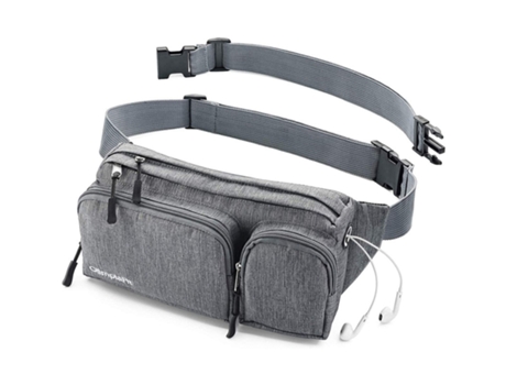 Bolsa De Cintura Unissexo Prime Product Shop Olsa Olimpiafit Roxa Viagem Praia Espaço Nylon Cinzento