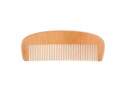 Kit De Pente De Madeira Portátil Para Barba Masculina, Escova Para Aparar Bigode Jinyubo Store