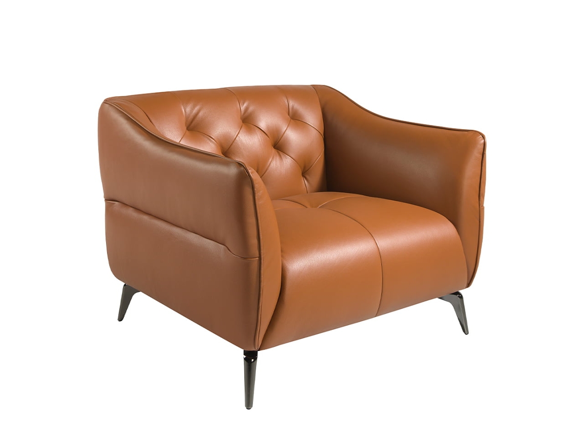 Poltronas ANGEL CERDA (Castanho Bufalo - Couro - 103 x 95 x 77 cm)