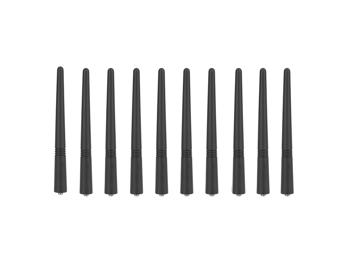 Conjunto de 10 antenas VHF para walkie-talkie, 136-174 MHz, alta sensibilidade. - aquaforge