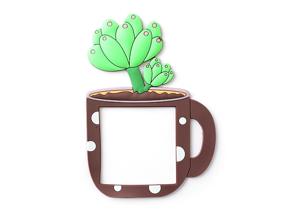 Adesivo de interruptor luminoso com design de desenho animado 2026 para decoração de sala de estar e quarto Pachyveria Pachytoides