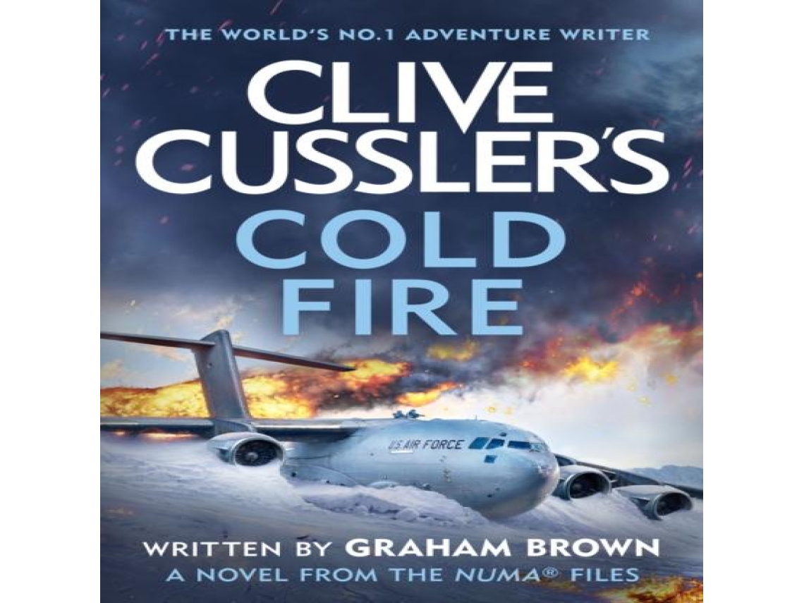 Livro Clive Cusslers Cold Fire de Graham Brown (Inglês)