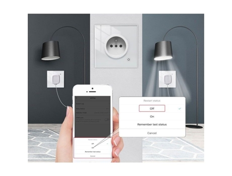 Smart Take, Zigbee, Sex, 16a, Branco Moes