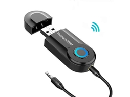 Transmissor E Receptor Bluetooth Com Aptx De Baixa Latência, Adaptador De Áudio Bluetooth Com Conector De 3,5 Mm.