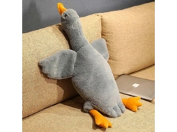 Brinquedo De Pelúcia Grande De Ganso Branco De 50-190 Cm, Bicho De Pelúcia Macio, Almofada De Pato Enorme, Almofada De Sofá Extra Grande De Ganso Bran