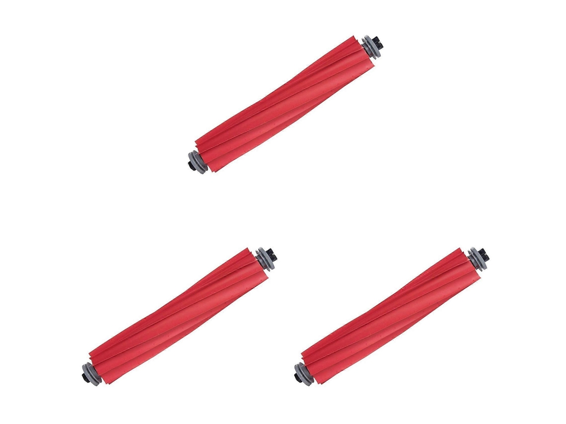 3 Rubber Main Brushes for Roborock S7 Robots