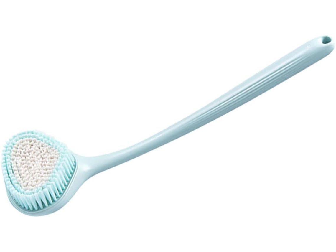 Escova De Banho Com Cabo Longo, Escova De Massagem Para Limpeza Das Costas, Escova De Banho Portátil, Cor Aleatória