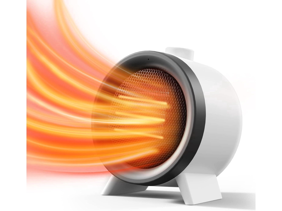 Aquecedor De Ventilador 2 Em 1 De 1000 W Com Proteção Contra Superaquecimento, Aquecedor Elétrico De Cerâmica Seguro
