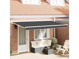 Vidaxl Estrutura De Toldo Antracite 400 X 200 Cm