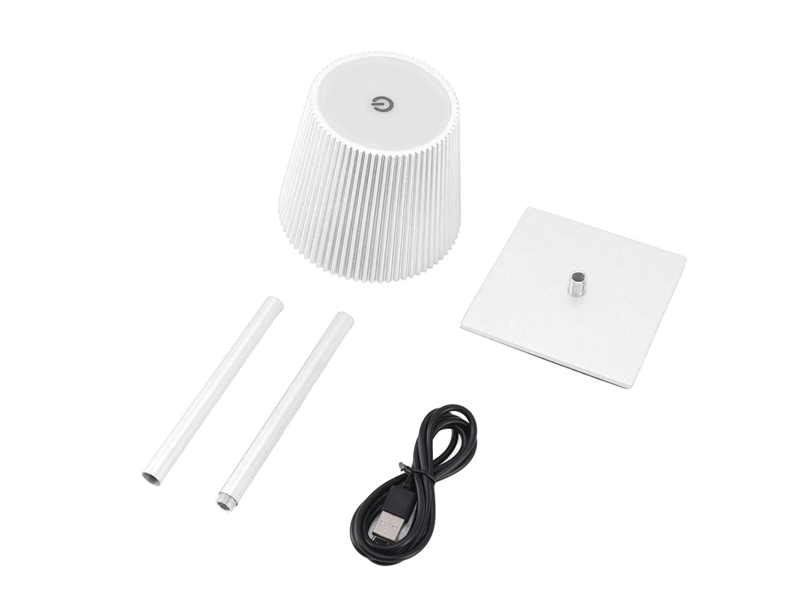 Luminária de Mesa Led Sem Fio com Bateria Recarregável de 3600mah CHABERLU
