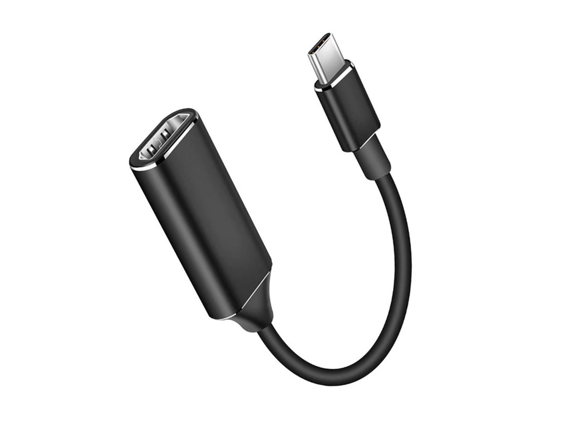 Laxiscreed Adaptador Type-c Para Hdmi 4k De Alumínio, Compatível Com Dispositivos Modernos