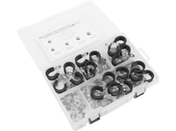 Kit de Abraçadeiras de Aço Inoxidável, 80 Peças SFUSHOS