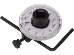 Chave de torque angular automática de 1/2 polegada com medidor ajustável