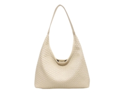 Lurelia Bolsa Transversal Feminina Em Palha Grande Capacidade Fecho De Correr Design Moderno Para Festa E Noite
