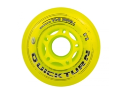 Rodas de Patins 4 Unidades Amarelo 64 Mm / 84Agraf