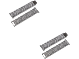 2 Pulseiras De Relógio Com Strass, Pulseira Substituição Para