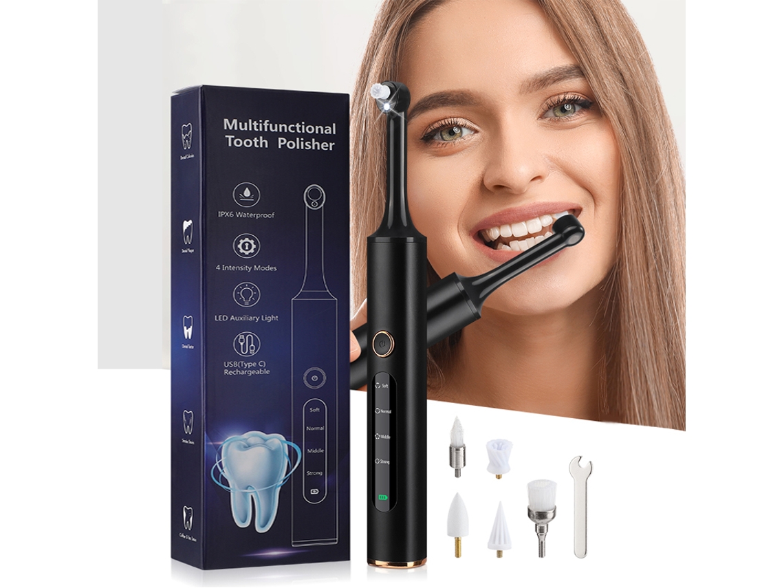 Fio Dental Elétrico Recarregável Via Usb, Dispositivo De Limpeza Bucal, Clareamento Dental E Cuidados Bucais.