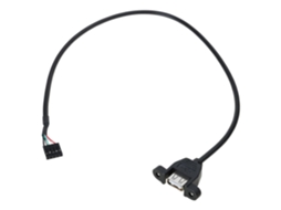 Conector Usb Interno De 19,6 Mm Para Placa-mãe, Ideal Aplicações