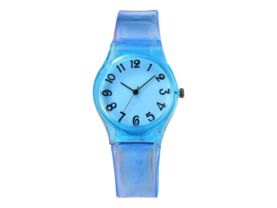 Relógio de Pulso Fashion Estudante de Quartzo Cor Céu Azul Xr3364 Simples