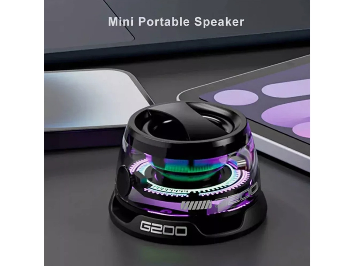Caixa De Som Magnética Portátil Bluetooth G200 Mini Speaker 5.3 Bluetooth Phone Holder SUNNY SPACES