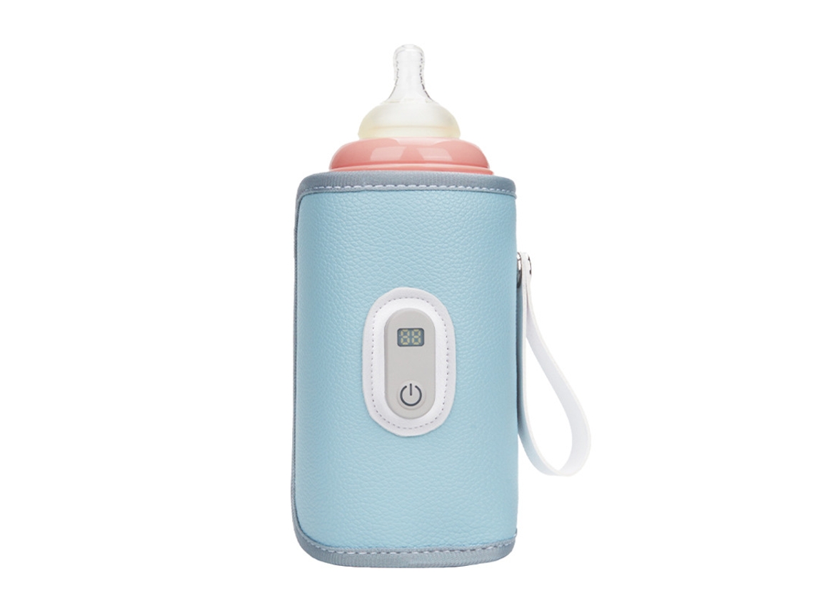 Aquecedor De Mamadeiras Portátil, Com Capa Isolante Termostática E Visor Panoona