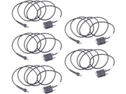 Cabo serial RS232 LS2208 SFUSHOS, 6,5 pés (aproximadamente 1,98 m) para scanner