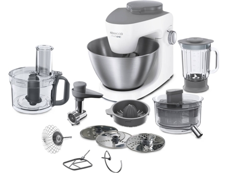 Robô de Cozinha KENWOOD Multione KHH326WH (4.3 L - 1000 W - 8 acessórios)