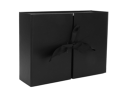 Caja De Regalo Plegable De Papel Reutilizable Con Doble Puerta