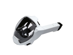 Máscara De Snorkel De Face Inteira Com Sistema De Respiração Seca Anti-embaçamento Anti-vazamento Visão Panorâmica 180° Para Adultos