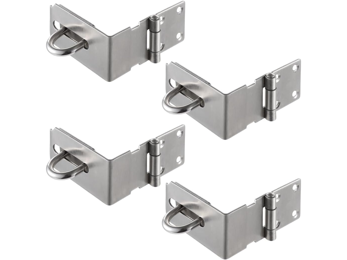 Corrente de segurança para pessoas com cadeados, conjunto de 4 peças, cadeados para