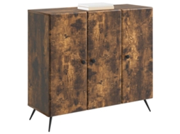 Buffet MAISON EXCLUSIVE Carvalho Fumado 89x34,5x80 cm Derivados de Madeira