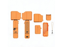 Capa Protetora De Silicone Para Dji Osmo Pocket 4p Com Cordão (laranja)