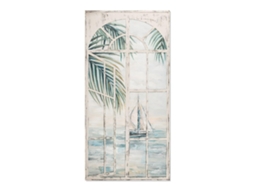 Caixa e Marinheiro e Pintura Nautico 160X3X80Cm Multicolor