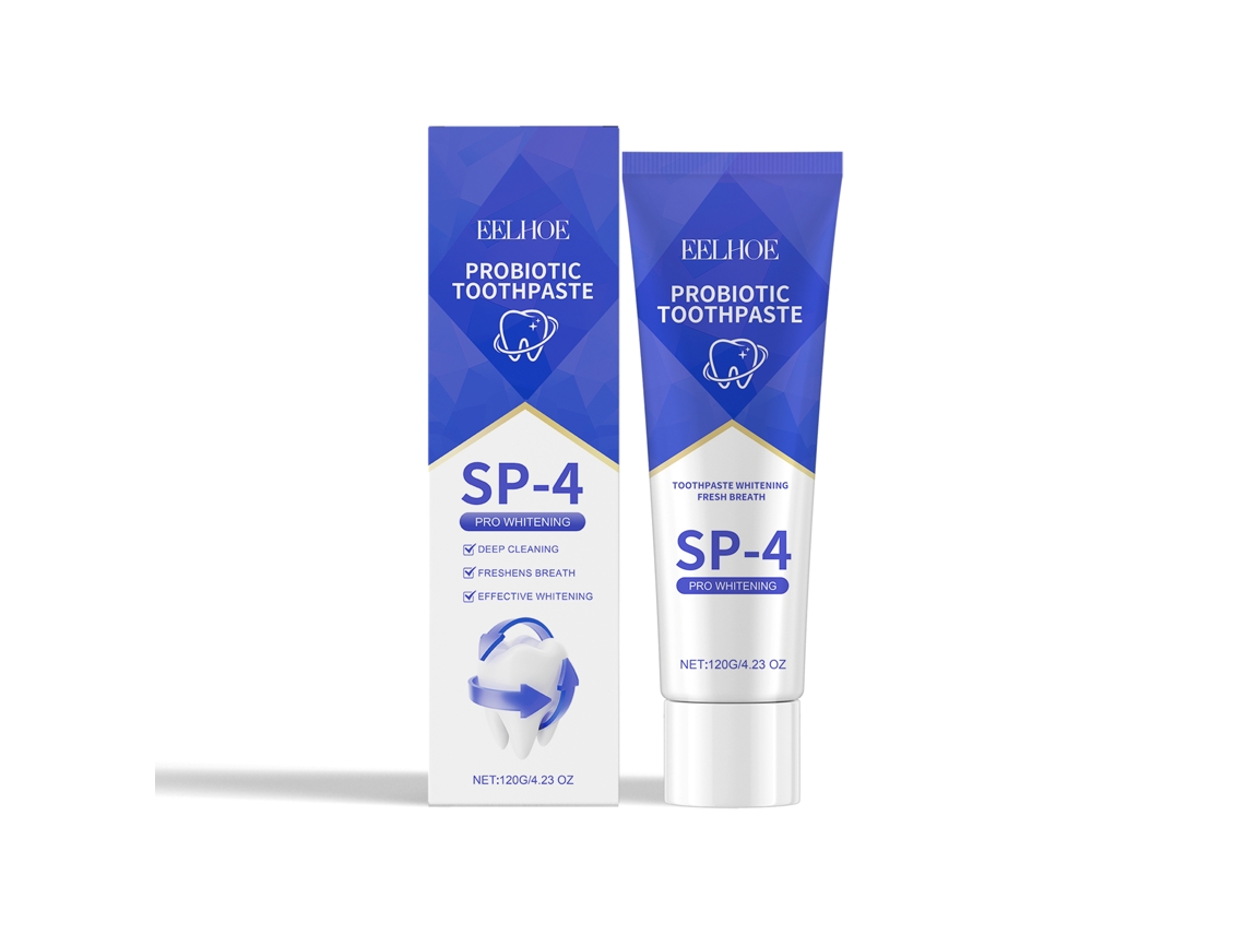 Creme Dental Proibiótico para Odor e Sujeira, Ideal para Higiene Bucal Diária LAXISCREED