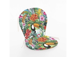 Almofada para Cadeira de Exterior BELUM (42 x 48 x 5 cm - Algod�o Org�nico - Multicor)