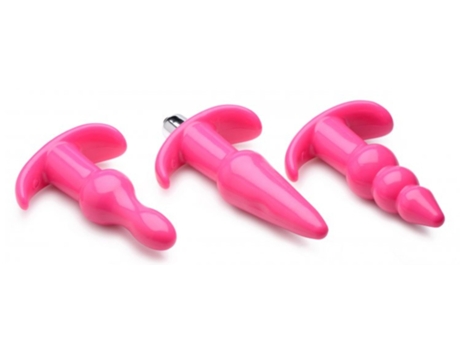 Anal Plug Thrill Trio, Conjunto De 3 Rosa FRISKY