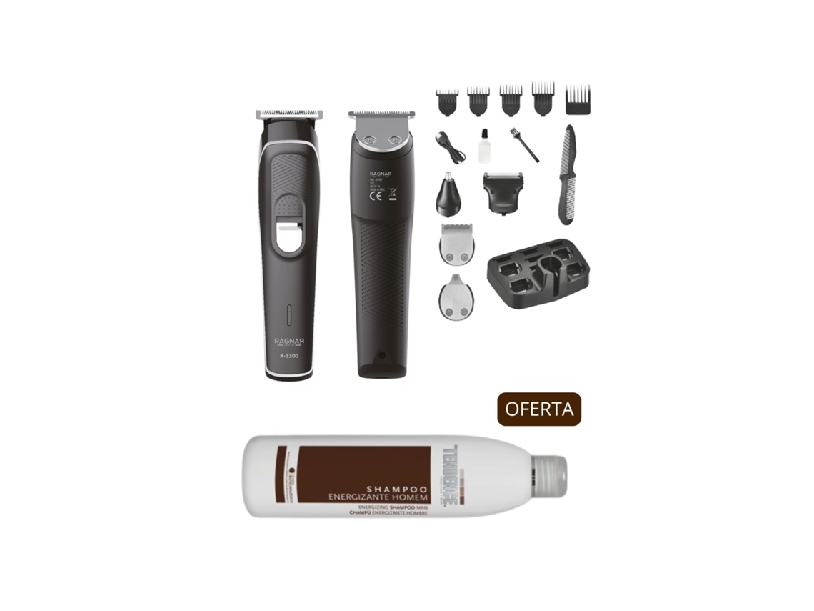 Pack: Máquina Corte Cabelo E Barba + Shampoo Fortificante Men 350ml