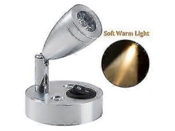 Luz De Leitura Led Spot 12v, Interior De Lâmpada Led, Luz Quente 3w Luzes De Leitura De Cabeceira Para Motorhome Z Nostalgia88