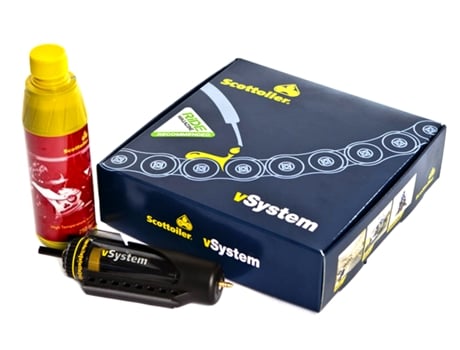 Kit Scottoiler Vsystem 250ml Ce U Lubrificação Scottoiler (Óleo Vermelho)