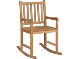 Rocking Chair, Rocking Chairs Vidaxl Marrom Madeira (n/a)