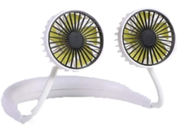 Ar USB mini ventilador de pescoço portátil S/MARCA, 1200m, uso doméstico e externo