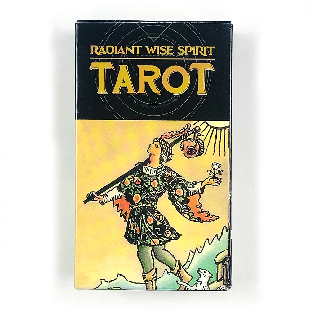 Versão Em Inglês Do Jogo De Tabuleiro "radiant Wisdom: Spirit Of The Tarot" É Adequada Para Iniciantes, Meditação De Adivinhação E Jogos De Festa.
