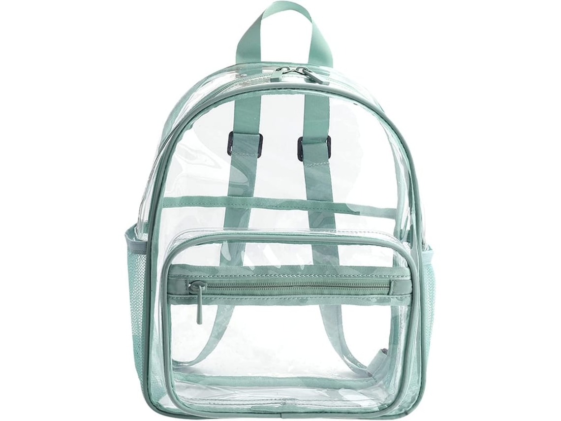 Mochila Transparente Clear Beach, Mochila De Pvc Resistente Para Escola, Eventos Esportivos E Trabalho