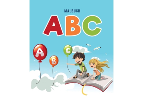 Livro Malbuch Abc De Coloring Pages For Kids (inglês)