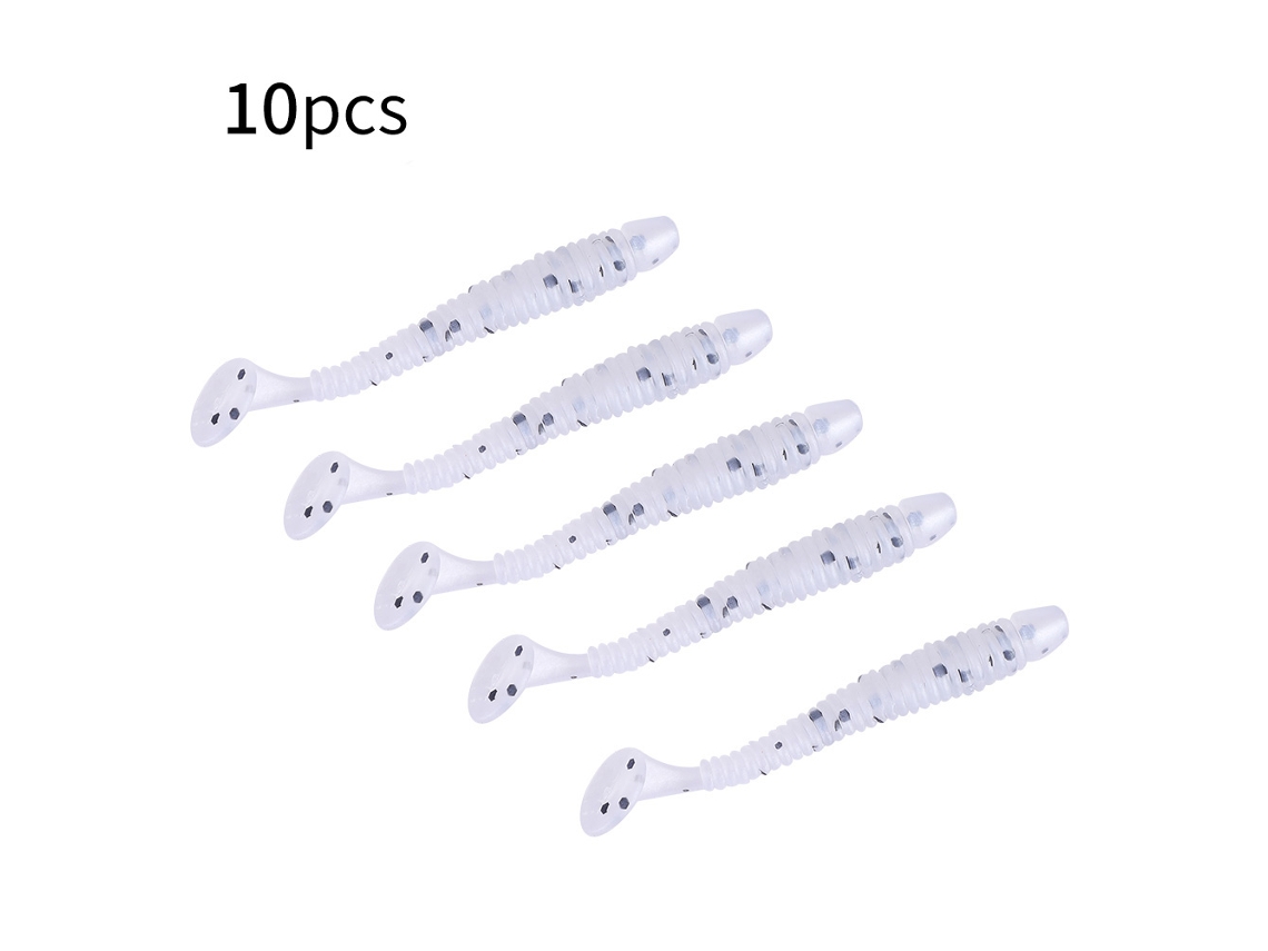 Lure T-tail Soft Bait, Lifelike Fish Attraction, Convenient Fishing