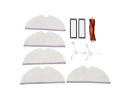 Kit de acessórios para robô aspirador com filtros escovas laterais toalhas de mop e escova principal compatível com s50 s51 | S/MARCA