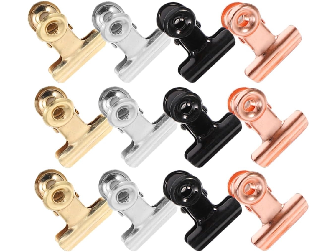 Conjunto 20 Prendedores Magnéticos Multifuncionais Inoxidável Fotos Ideais Decoração Parede Organização GOKOCO